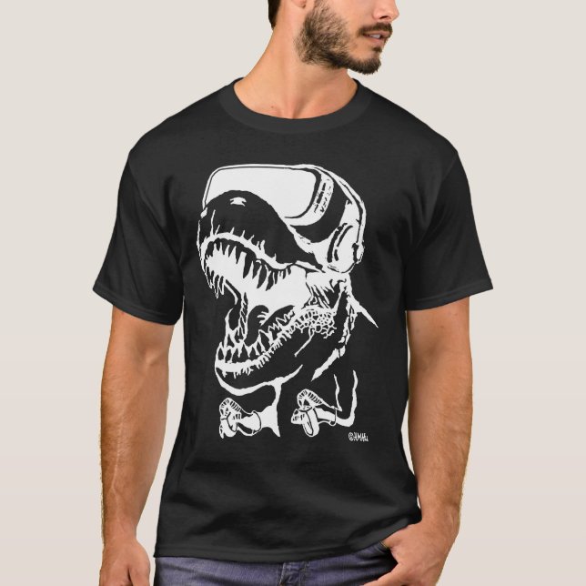 VR T-rex T-Shirt (Vorderseite)