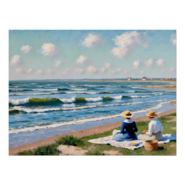 Vriendinnen aan de Kust Poster