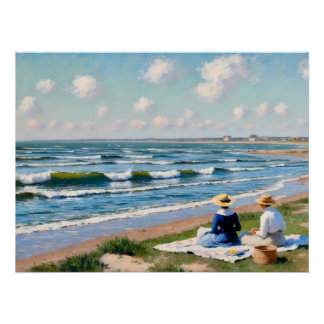 Vriendinnen aan de Kust Poster