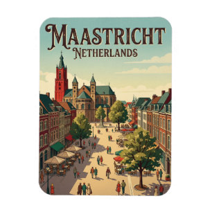 Vrijthof, Maastricht Niederlande Magnet
