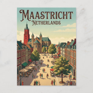 Vrijthof, Maastricht Niederlande Postkarte