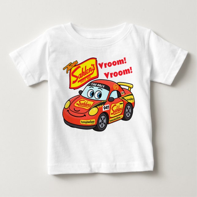 Vroom Vroom Baby T-shirt (Vorderseite)