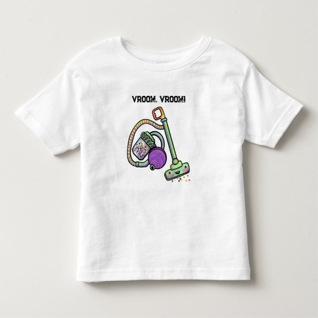 Vroom, Vroom! Kleinkind T-Shirt (Vorderseite)