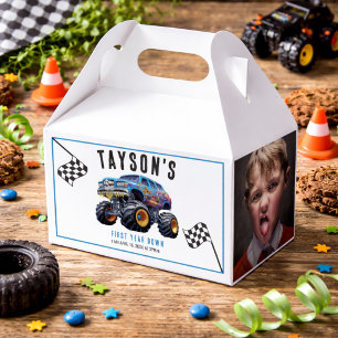 Vroom Zoom Monster Truck Boom 1. Geburtstagsfeie Geschenkschachtel
