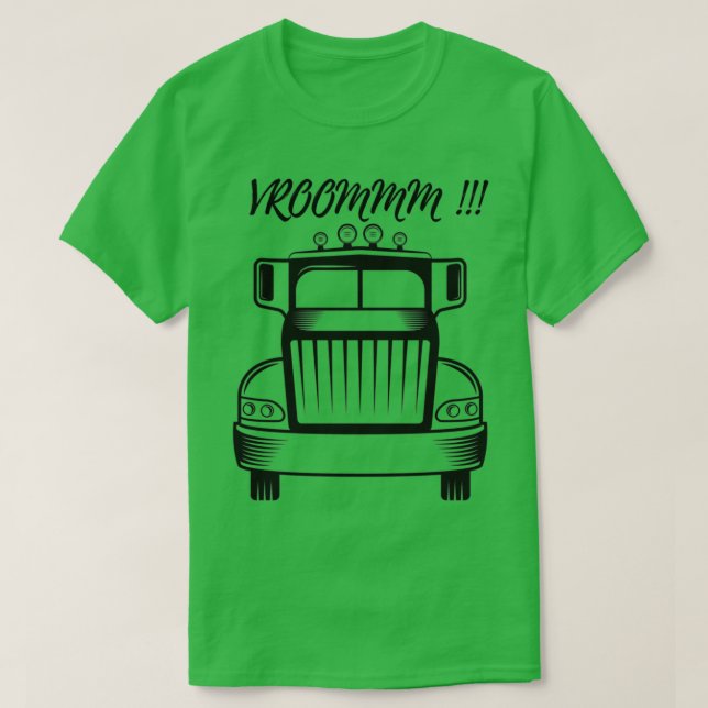 Vroomm LKW Trimix T-Shirt (Design vorne)