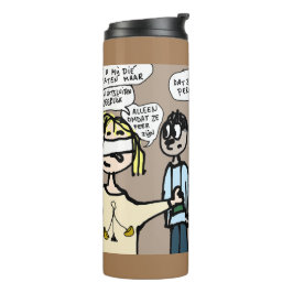 Vrouwe Justitia inkopen en aanbesteden Thermosbecher