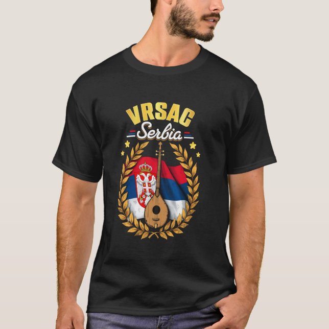 Vrsac Serbien Souvenir T-Shirt (Vorderseite)