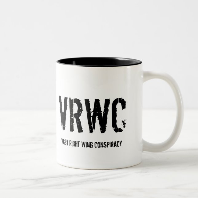 VRWC, beträchtliche Rechte-Verschwörung Zweifarbige Tasse (Rechts)
