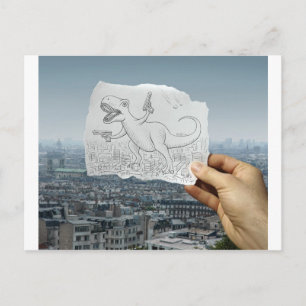 VS-Kamera - Dino Postkarte