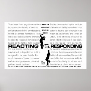 VS Responding Poster reagieren