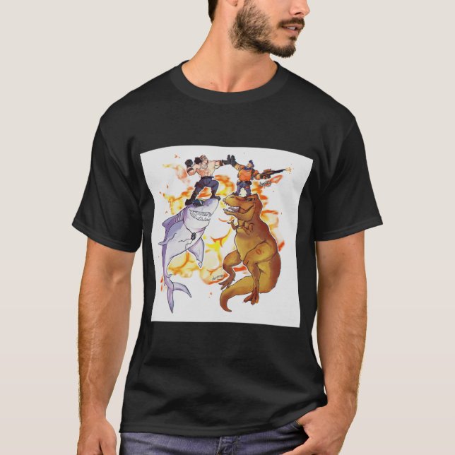 vs tre Retro-Junge T-Shirt (Vorderseite)
