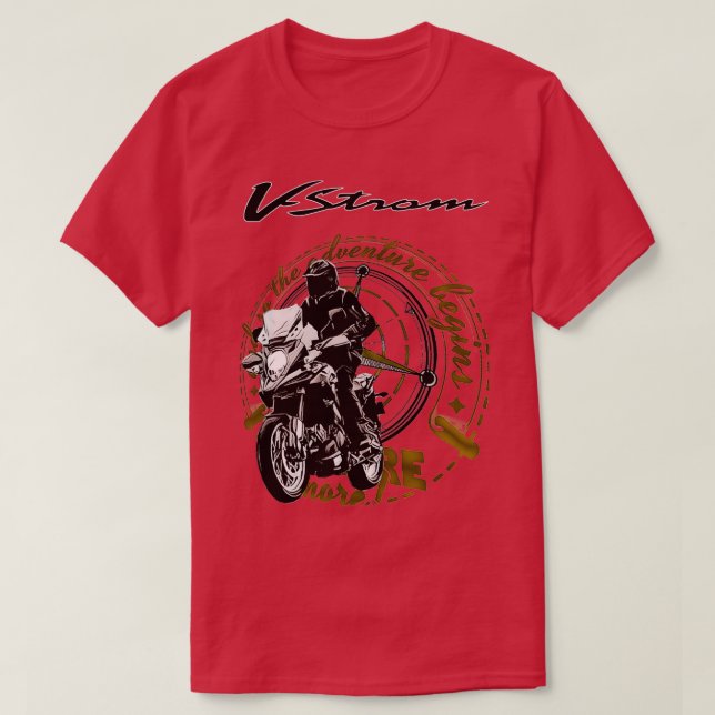 Vstrom XT650 2020 T-Shirt (Design vorne)