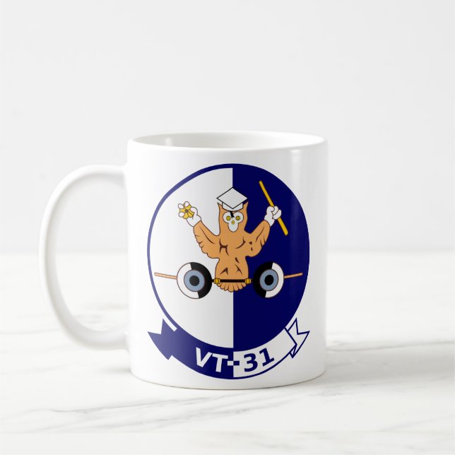 VT-31 und NAS Corpus Christi Retro Tasse (Links)