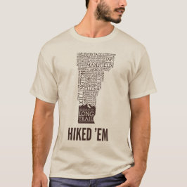 VT Long Trail Hiked Long Sleeve T - Shirt (braun)