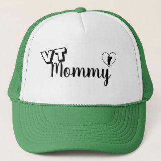 VT Mommy Liebe Trucker Hat, Mama Geschenk Vermont Truckerkappe