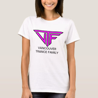 VTF Frauen (rosa Grenzlogos mit Text) T-Shirt