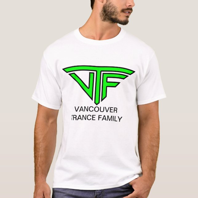 VTF Männer (elektrischen grünen Logos) T-Shirt (Vorderseite)