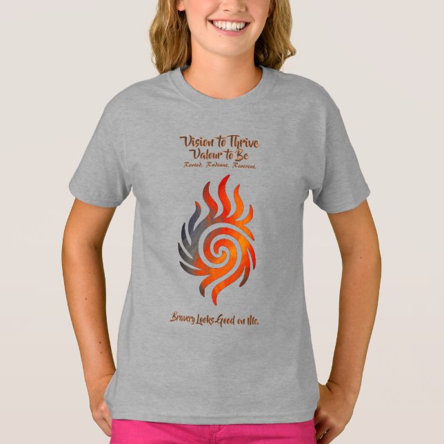 VTVB-BRAVERY1-T - T-Shirt (Vorderseite)