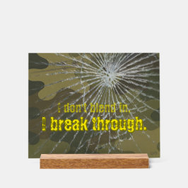 VTVB-BREAKTHRU1-AS - Acrylschild