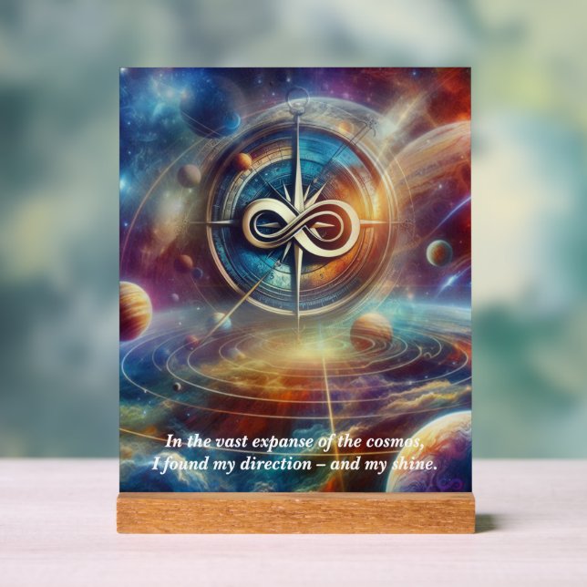 VTVB-COSMOSHINE1-AS - Acrylschild (Neutral)