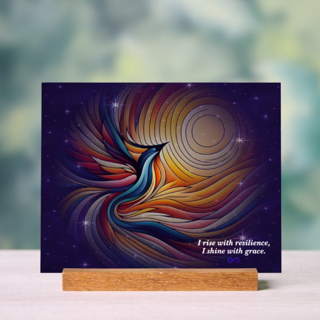 VTVB-PHOENIXGRACE1-AS - Acrylic Sign Acrylschild (Neutral)