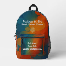 VTVB-SPIRITLED2-BP - Backpack Bedruckter Rucksack