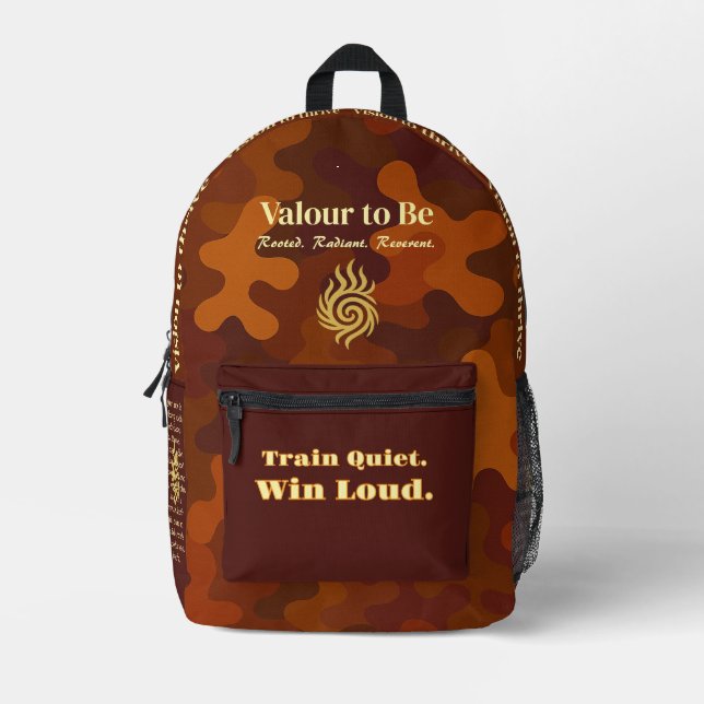 VTVB-TRAINQUIET1-BP - Rucksack (Vorderseite)