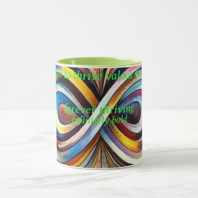VTVR-Abstract-PInfinity2CMUG - COMBO MUG Tasse (Zentrum)