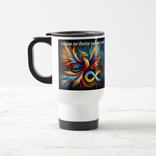 VTVR-WKPHOENIXINFINITY3-CM - Pendler-Tasse Reisebecher (Links)
