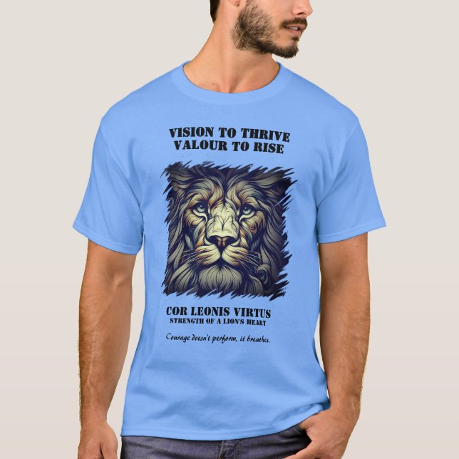 VTVRCLV-COURAGEBREATHES1-T - T-Shirt (Vorderseite)