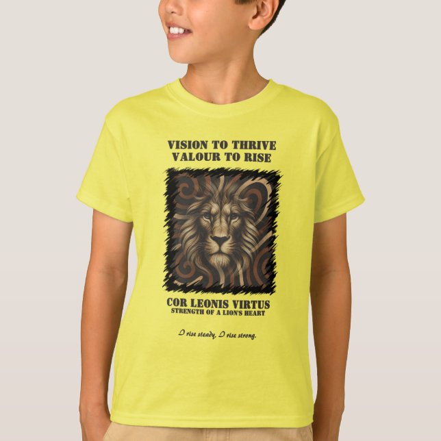 VTVRCLV-RISESTEADYSTRONG-T - T-Shirt (Vorderseite)