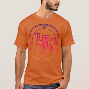 Vual Sigil gibt die Liebe der Frauen Lila Orange T-Shirt