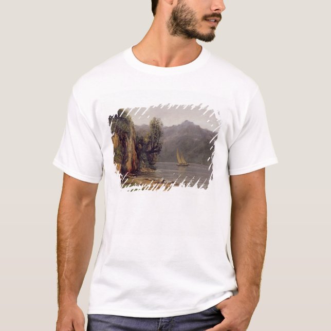Vue du Lac Leman, c.1873-77 T-Shirt (Vorderseite)