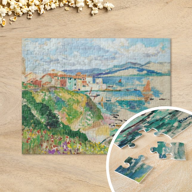 Vue Sur La Ponche, Saint-Tropez | Henri Manguin Puzzle (Von Creator hochgeladen)