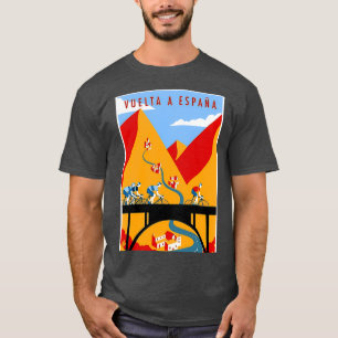 VUELTA A ESPANA Vintages Fahrradrennen T-Shirt