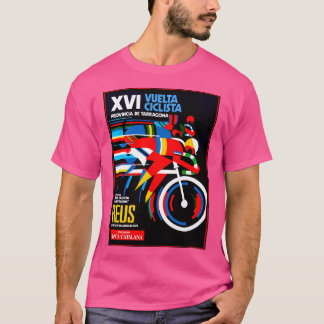 Vuelta Ciclista Vintagebicycle Werbung T-Shirt