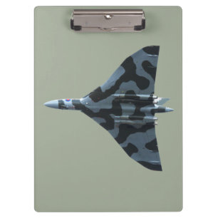 Vulcan Bomber im Flug Klemmbrett