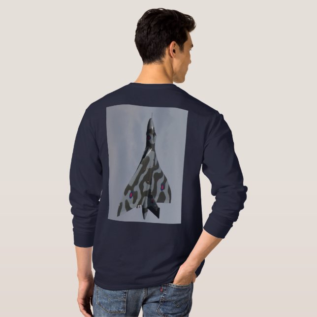 Vulcan Bomber T-Shirt (Schwarz voll)