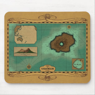 Vulcania Diagramm - Nemo Versions-Mausunterlage Mousepad