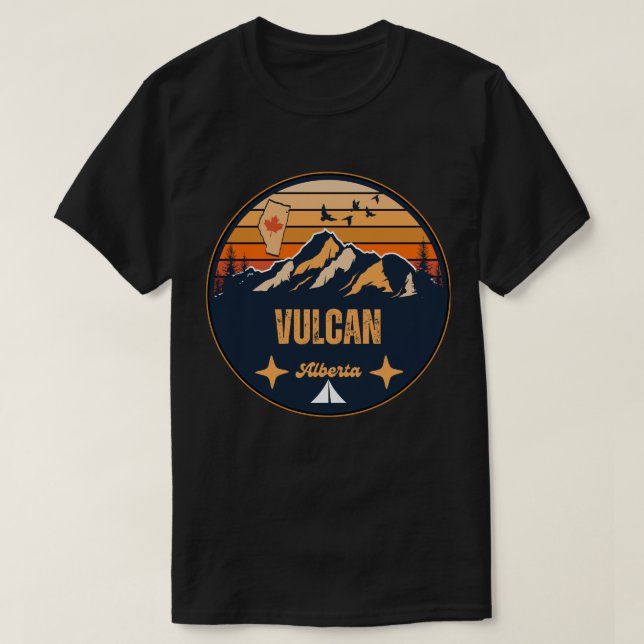 Vulkan, Alberta T-Shirt (Design vorne)
