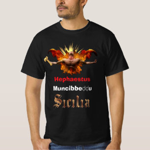 Vulkan Ätna von Sizilien " Muncibbeḍḍu' T-Shirt