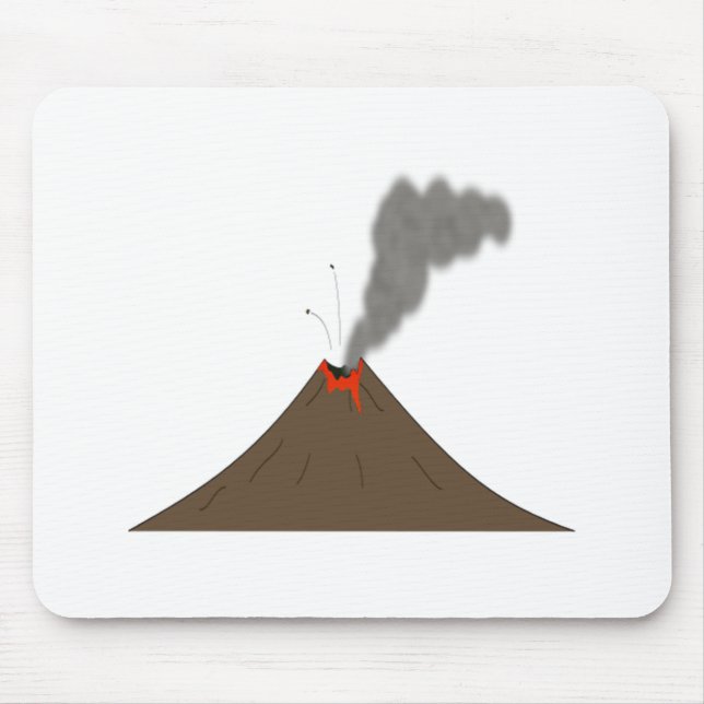 Vulkan-Berg Mousepad (Vorne)
