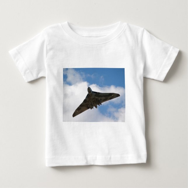 Vulkan Bomber Baby T-shirt (Vorderseite)
