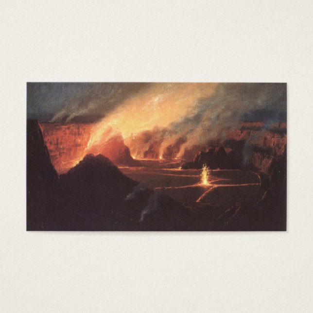 Vulkan, ca. 1880er Hawaii (Vorderseite)