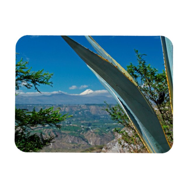 Vulkan Cotopaxi, Ecuador Magnet (Horizontal)