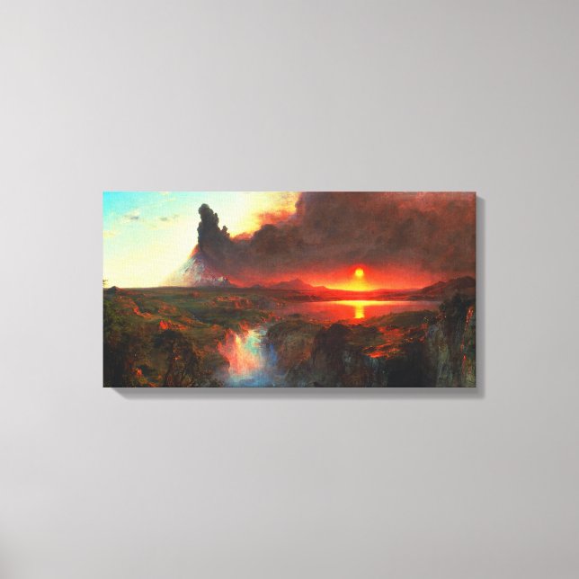 Vulkan Cotopaxi Leinwanddruck (Vorderseite)