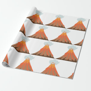Vulkan Geschenkpapier