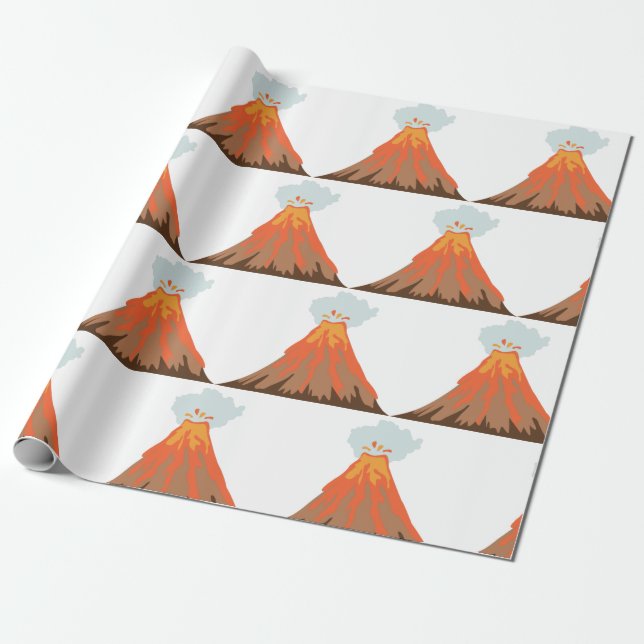 Vulkan Geschenkpapier (Ungerollt)