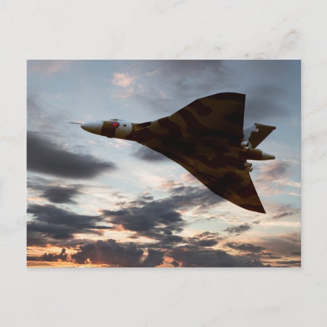 Vulkan Icon Postkarte (Vorderseite)