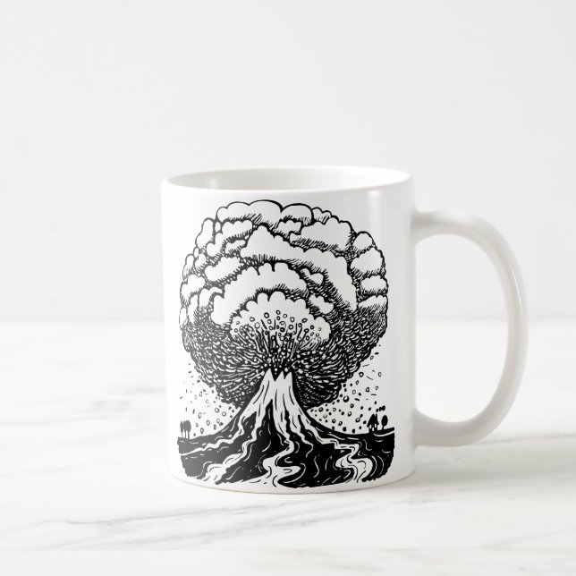 Vulkan Kaffeetasse (Rechts)